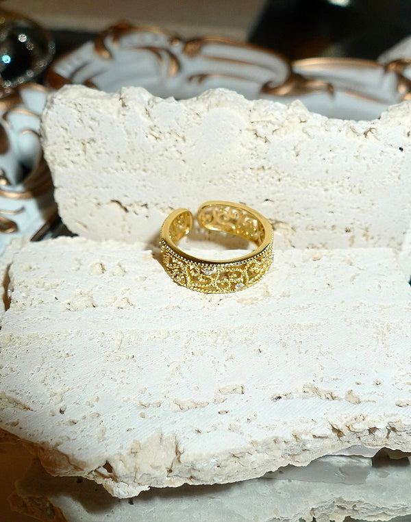 Honeybee Halo Ring